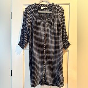 Maeve Women’s Dress - X-small - Navy & White Checked